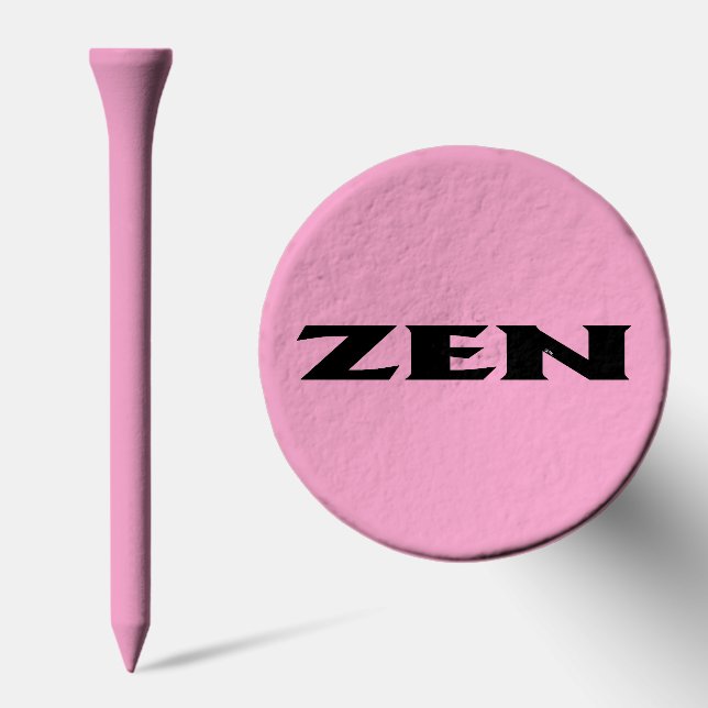 Zen black and pink golf tee top (Combo)