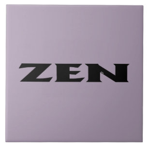 Zen black gray large tile