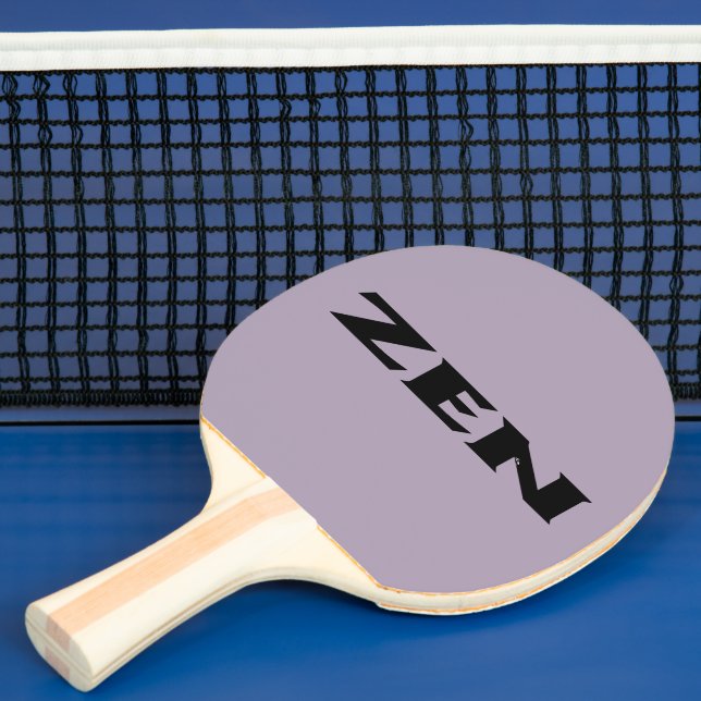 Zen black gray ping pong paddle (Insitu)