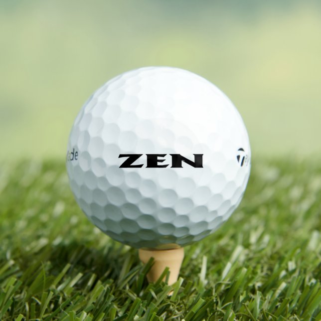 Zen black Taylor Made TP5 golf balls 12 pk (Insitu Tee)