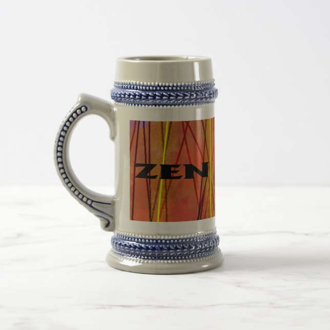 Zen black wire stein (Left)