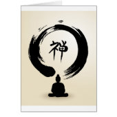 Zen Buddha blank cards (Front)