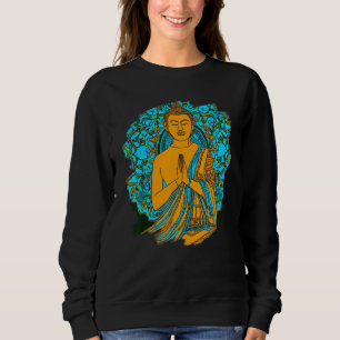 Zen Buddha Mandala Spiritual Asian Style Meditatio Sweatshirt