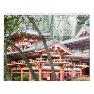 Zen Buddha Spiritual Photography Calendar