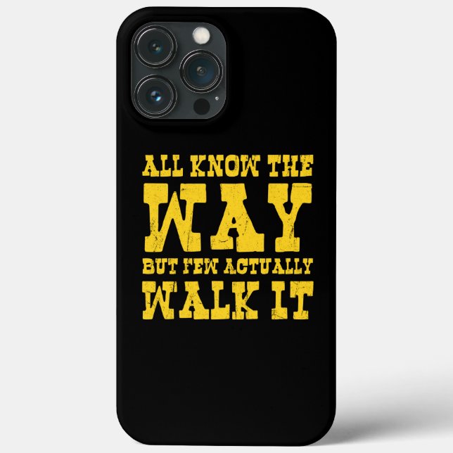 Zen Buddhism Spaghetti Western Style Case-Mate iPh iPhone Case (Back)