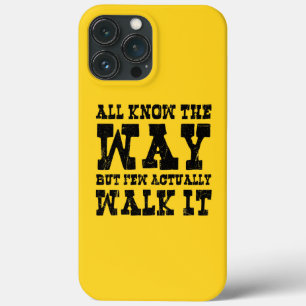 Zen Buddhism Spaghetti Western Style iPhone 13 Pro Max Case