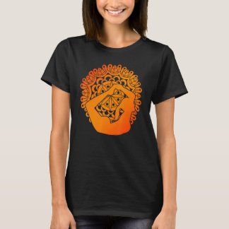 Zen Buddhism Spiritual Mediation Mandala Yoga T-Shirt