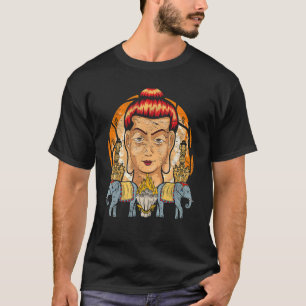 Zen Buddhism Spiritual Meditation Buddhist Elephan T-Shirt