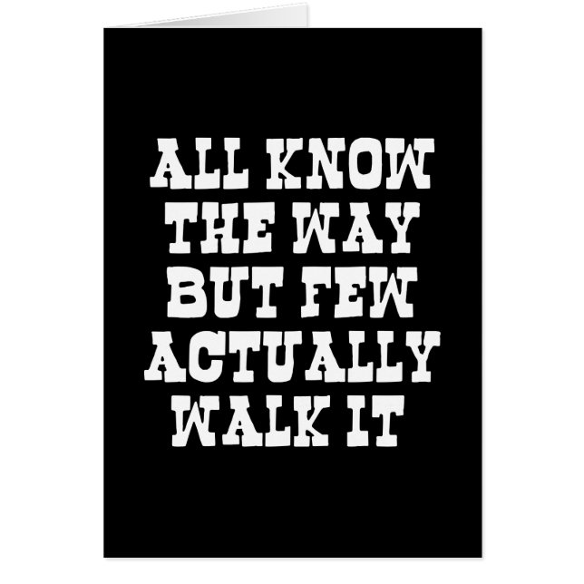 Zen Buddhism Western Style Greeting Card (Front)