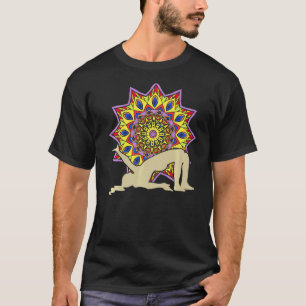 Zen Buddhist Colorful Mandala Spiritual Meditation T-Shirt