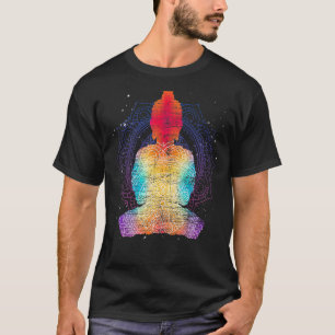 Zen Buddhist Spiritual Buddhism Mandala Colorful B T-Shirt