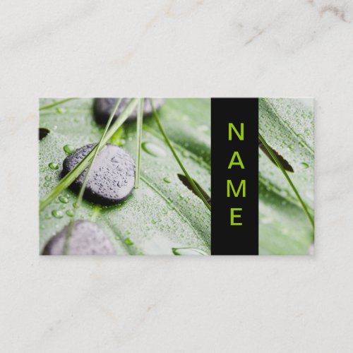 Zen business card
