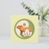 Zen Capybara Yin Yang (Standing Front)