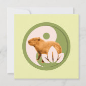 Zen Capybara Yin Yang (Front)