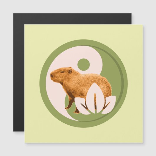 Zen Capybara Yin Yang (Front/Back)