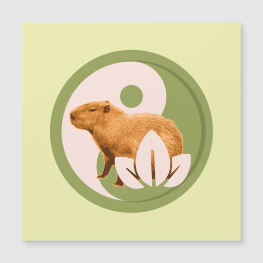 Zen Capybara Yin Yang (Front)