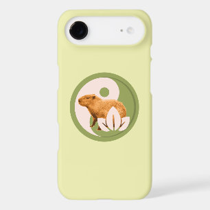 Zen Capybara Yin Yang Peaceful Nature iPhone 17 Air Case