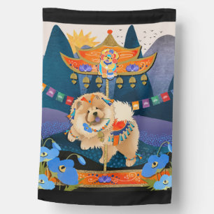 ZEN CARNIVAL  Chow House Flag
