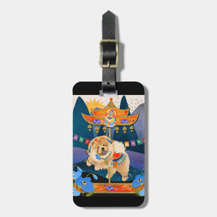ZEN CARNIVAL  Chow - Luggage tag