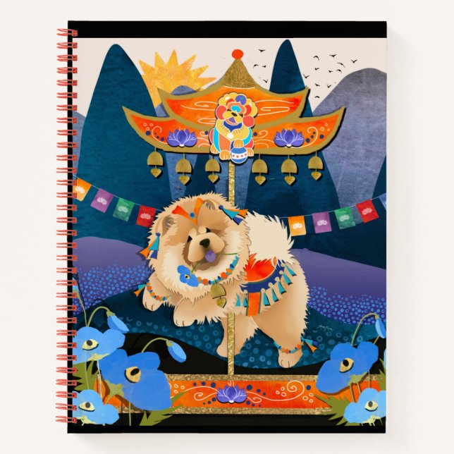 ZEN CARNIVAL  Chow -Notebook Notebook (Front)
