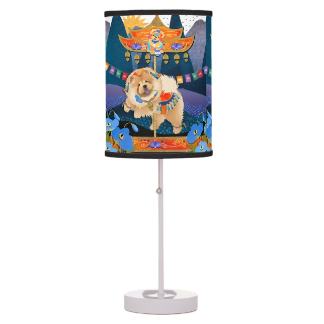 ZEN CARNIVAL chow table lamp (Front)
