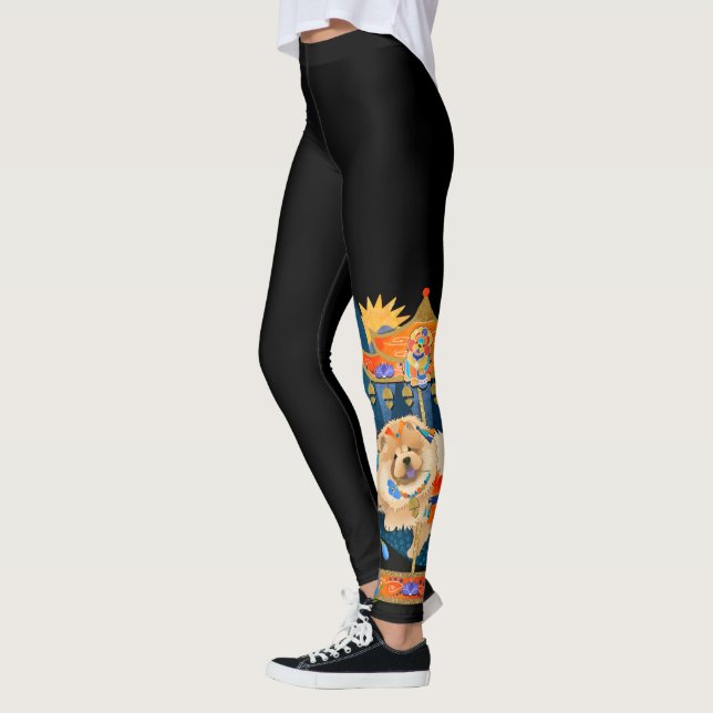 ZEN CAROUSEL LEGGINGS (Left)
