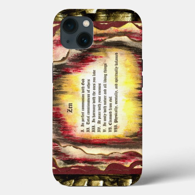 Zen Case-Mate iPhone Case (Back)