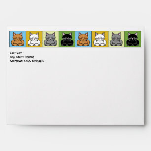 Zen Cat A7 Envelope