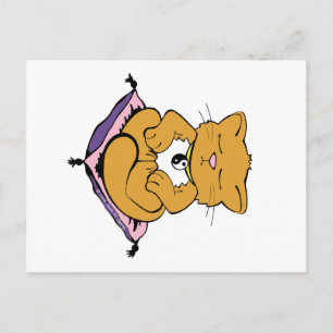 Zen Cat Postcard