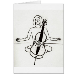 Zen Cellist card