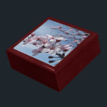 Zen Cherry Blossom Mahogany Jewelry  Box<br><div class="desc">Zen Touch the Sky Cherry Blossom</div>