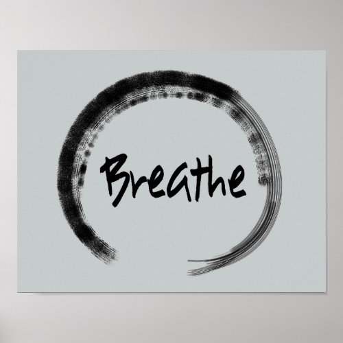 Zen Circle _ Zen Art Prints _ Yoga Posters