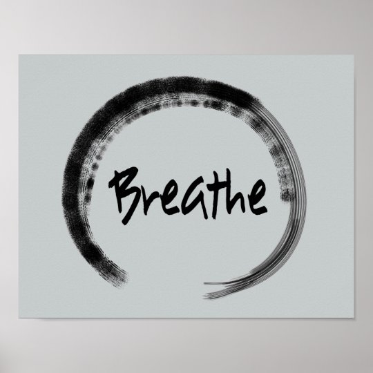 Zen Circle - Zen Art Prints - Yoga Posters | Zazzle.com