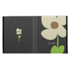 Zen Daisy Personalized iPad Caseable Folio - Gray