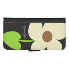 Zen Daisy Personalized iPhone 5/5S Wallet Case