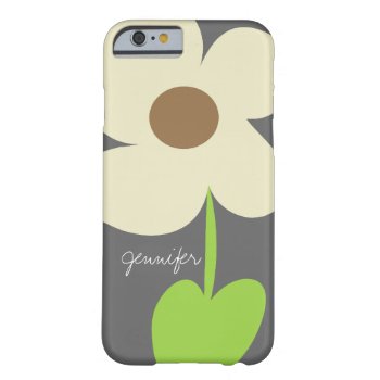 Zen Daisy Personalized Iphone 6/6s Case by mazarakes at Zazzle
