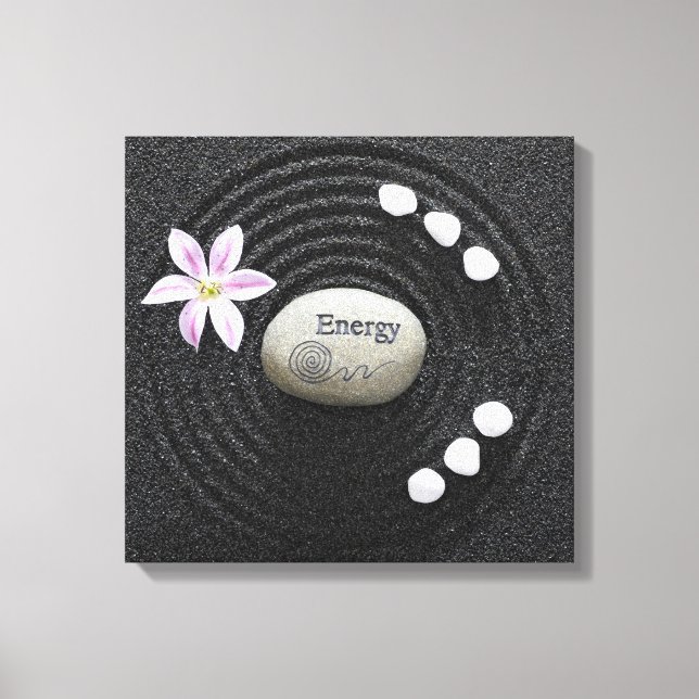 Zen Energy Canvas Print (Front)