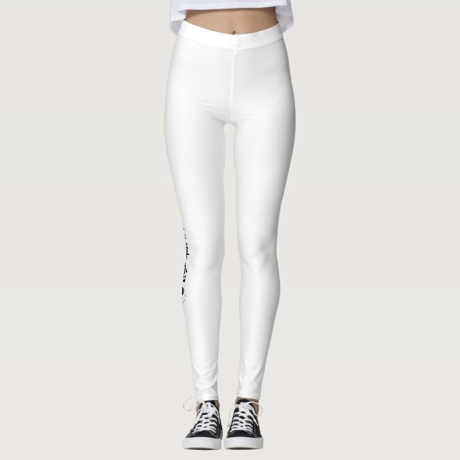 Zen Energy Healing Leggins Leggings (Front)