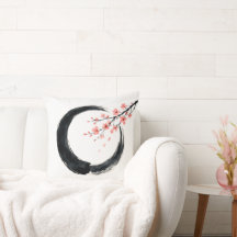 Zen Enso Circle Japanese Ink Art