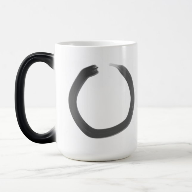 Zen Enso Circle Mindfulness Mug (Left)