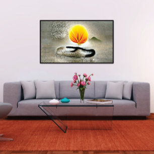 Zen Essence Of Life Poster