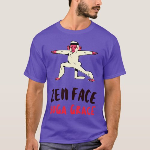 Zen Face Yoga Grace Face Yoga 1 T_Shirt