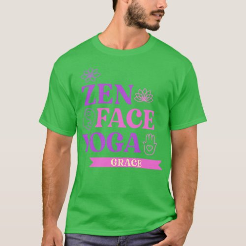 Zen Face Yoga Grace Face Yoga T_Shirt