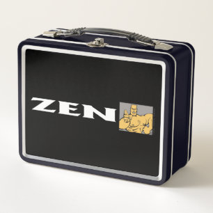 Zen fighter black lunchbox