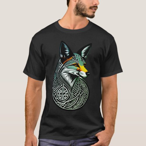 Zen Fox Finding Inner Peace T_Shirt