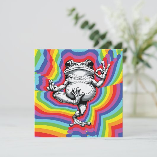 Zen Frog Masterpiece (Standing Front)