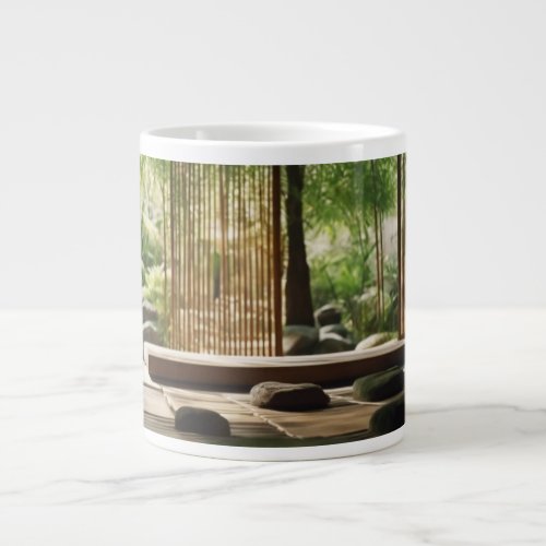 Zen Garden Giant Coffee Mug