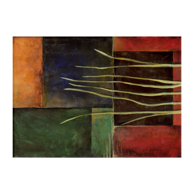 Zen Garden I Acrylic Print (Front)