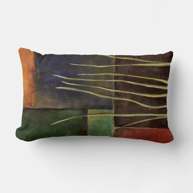 Zen Garden I Lumbar Pillow (Front)