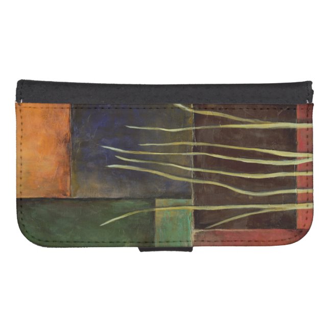 Zen Garden I Samsung Galaxy Wallet Case (Front (Horizontal))